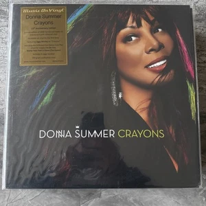 Donna Summer Crayons Pink Coloured Vinyl (15th Anniversary Limited Edition) - Picture 1 of 3