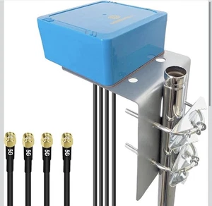 MIMO 4X4 5G 4G+ LTE M2M Antenna IoT Esterno Basso Guadagno 3dBi 700-6000MHz WIFI 6 - Foto 1 di 7