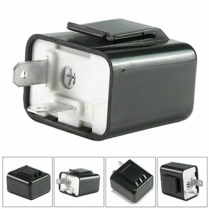 Flasher Modification Two-Pin Flasher Adjustable Fix Light Relay Waterproof - Picture 1 of 12