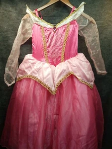 Princess Aurora Sleeping Beauty Dress Disney Parks Exclusive Costume Sz Med 7/8 - Picture 1 of 11