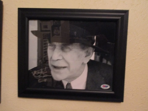 Martin Landau SIGNED & Framed 8x10 Photo Bela Lugosi Ed Wood PSA M77784 Cover