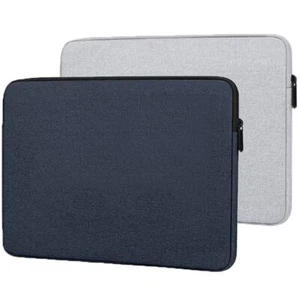 Polyester Laptop Bag Cover Sleeve Notebook Case For MacBook HP Dell Lenovo - Photo 1/9
