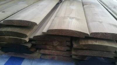 Premium Grade Treated Loglap ex25 x 125 Cladding Shed BF220005 - Image 1 of 4