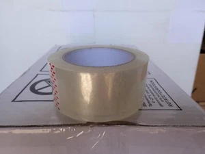 Cinta de embalaje de 6 x 3" pulgadas de ancho - transparente (2,0 mil de espesor x 110 yardas de largo) - Imagen 1 de 1