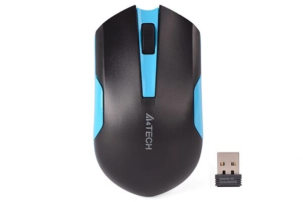 4711421929448 A4Tech G3-200N mouse Ambidextrous RF Wireless Optical 1000 DPI A4  - Image 1 of 4