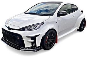 rallyflapZ | Mud Flaps Mudflaps to fit 2020+ Toyota GR Four Yaris RED 4mm PVC*G - Picture 1 of 8
