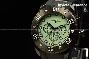 CHASE DURER CDW-0118 FLIGHT JAPANESE CHRONO LUMINOUS Green Dial Watch - Picture 1 of 10