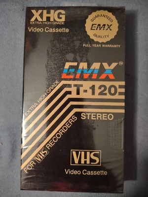 Cintas de video casete VHS en blanco T-120 XHG 6 horas EP epitaxial de alto grado Foto 1 de 3