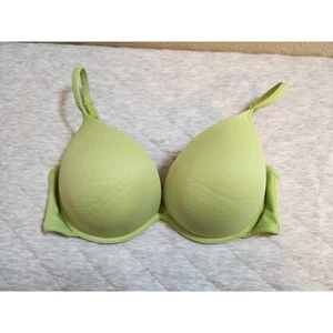 Cacique Womens Green Solid Comfortable Sexy Sensual T Shirt Bra Size 42DD - Picture 1 of 4