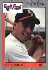 1990 South Bend White Sox Grand Slam #22 John Zaksek 