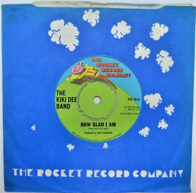 The Kiki Dee Band – How Glad I Am/Peter 7" Vinyl Single 1975 Rocket PIG16 UK - Image 1 of 4