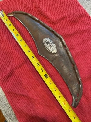 1931 Model A Ford Radiator Shell Insert & Badge Grille Shell All Models Hot Rod Foto 1 de 4