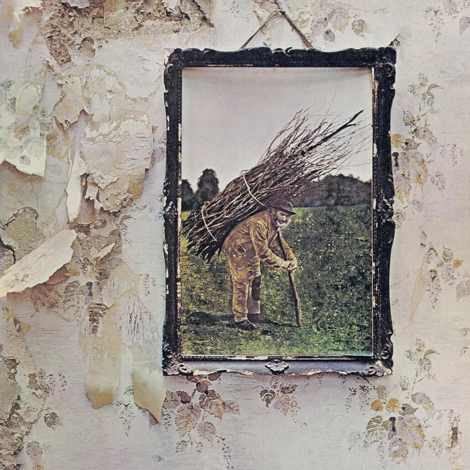 Led Zeppelin IV Led Zeppelin 4 Music Album Cover Poster Print 12 x 12 - Image 1 of 1