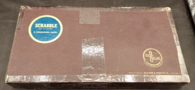 1953 Scrabble Complete Board Game Vintage Selchow and Righter Co Made in USA - Image 1 of 3
