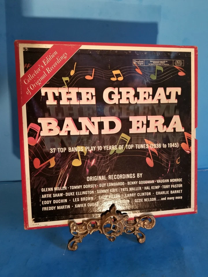 The Great Band Era (1936-1945) 10 Vinyl LP's box set Original  (1964) Jazz*READ* - Image 1 of 4