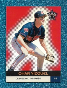 2000 PACIFIC VANGUARD PREMIERE DATE #18 OMAR VIZQUEL NUMBERED 097/135 INDIANS - Picture 1 of 1