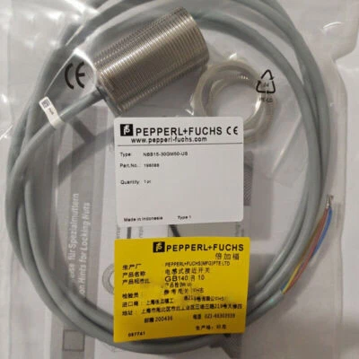 1PCS Brand new For Pepperl+Fuchs NBB15-30GM50-US PROXIMITY Switch sensor - Image 1 of 4