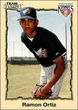 1998 Team Best #37 Ramon Ortiz   Rookie Cedar Rapids Kernels