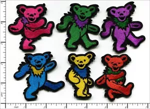30 Piezas Bordado Hierro en Parches 6 Mezclados Precioso Oso Bailarín AP031dB - Imagen 1 de 2