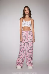 Forever 21 Sanrio Hello Kitty Flannel Pajama Pants Size Large NWT - Picture 1 of 9