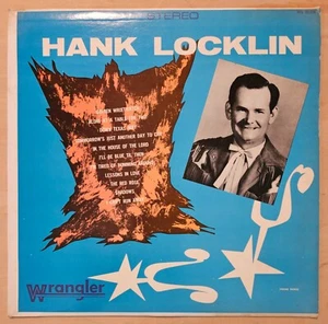 Hank Locklin, S/T, Vinyl LP, Wrangler WS-31004, 1962. - Picture 1 of 4