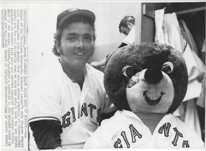 Original 1974 AP Type 3 Ron Bryant San Francisco Giants Pitcher 7x10 Press Photo - Picture 1 of 2