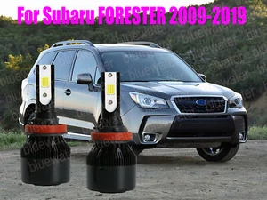 LED para FORESTER 2009-2019 Juego de faros H11 6000K Blanco CREE Bombillas de luz baja - Imagen 1 de 10