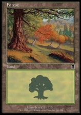 1x NM-Mint, English Foil Forest (349) - Foil Odyssey