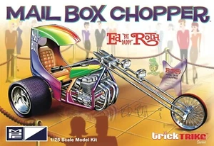 MPC ED BIG DADDY ROTH *MAIL BOX CHOPPER* Motorrad Plastik Modellbausatz Maßstab 1:25 - Bild 1 von 2