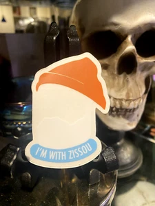 Bill Murray Sticker Team Zissou William Murray 3" Clear All Weather Vinyl - Picture 1 of 2