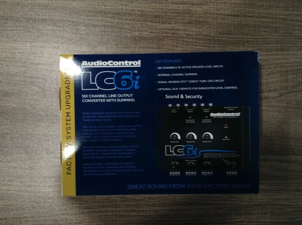 AudioControl LC6i 6 Channel Line Output Converter  - Image 1 of 1