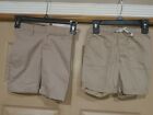 K12 Gear & Cat & Jack Boy's Tan School Uniform Shorts Size 3 & 3T