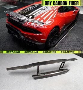 Alerón trasero con base para Lamborghini Huracan LP610 580 fibra de carbono seca - Imagen 1 de 16