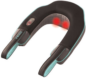 HoMedics Neck Massager Portable 2 Speed Vibration Massage with Heat  