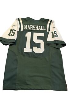 Nike On Field NFL New York Jets Jersey #15 Brandon Marshall Size 44 Men’s