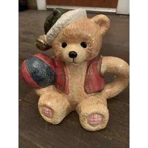 Scott's Collectables Honey Teddy Bear Teapot Holiday Xmas Christmas Tea Party - Picture 1 of 12