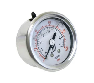 Turbosmart FPR Gauge 0-100psi Liquid Fill - Picture 1 of 4