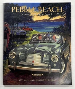 Programma Concorso d'Eleganza Pebble Beach 57 agosto 2007 Aston Martin Duesenberg - Foto 1 di 6
