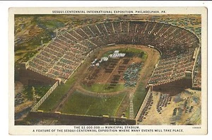 Postal de colección Philadelphia PA Stadium Sesqui Centenario Exposición 1926 - Imagen 1 de 4