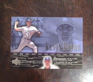 2002 Upper Deck Piece of History Kevin Brown #68 Los Angeles Dodgers - Picture 1 of 1