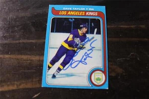 TARJETA AUTOGRAFIADA DAVE TAYLOR LA KINGS - Imagen 1 de 1