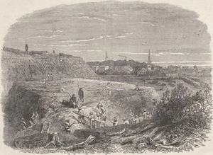 GEORGIA, US. Civil War. Savannah c1880 old antique vintage print picture - Picture 1 of 1