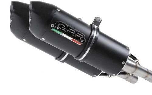 ESCAPE DUCATI 900 SS SPORT 1991-2002 DOBLE GPR GPE NERO HOMOLOGADO SLIP ON Foto 1 de 4