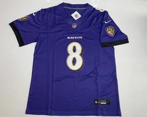 Großes Lamar Jackson #8 Vapor FUSE Trikot lila Baltimore Ravens - Bild 1 von 10