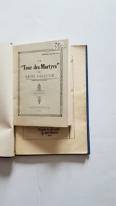 Tour des Martyrs St-Célestin comté Nicolet + Guide du Pèlerin Reliquaire 1931-32 - Bild 1 von 8
