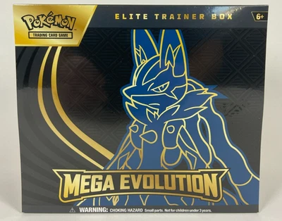 Pokémon TCG Mega Evolution Elite Trainer Box - Lucario Design - Sealed ETB - Image 1 of 2