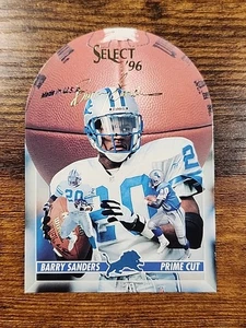 1996 Select BARRY SANDERS Prime Cuts #9 HOF Lions /1996 - Picture 1 of 4