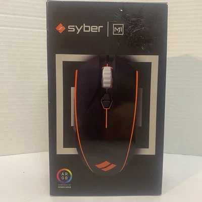 Syber-M1 ARGB-Light Gaming Mouse New In Box - Image 1 of 4