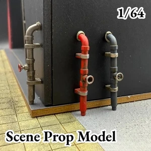 Diorama 1/64 Water Pipe Model Car Garage Repair Workshop Scene Accessories Props - Picture 1 of 11