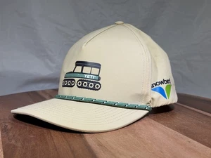Raro cappello berretto snapback YETI Coolers Snowbird Utah stazione sciistica promo corda - Foto 1 di 10